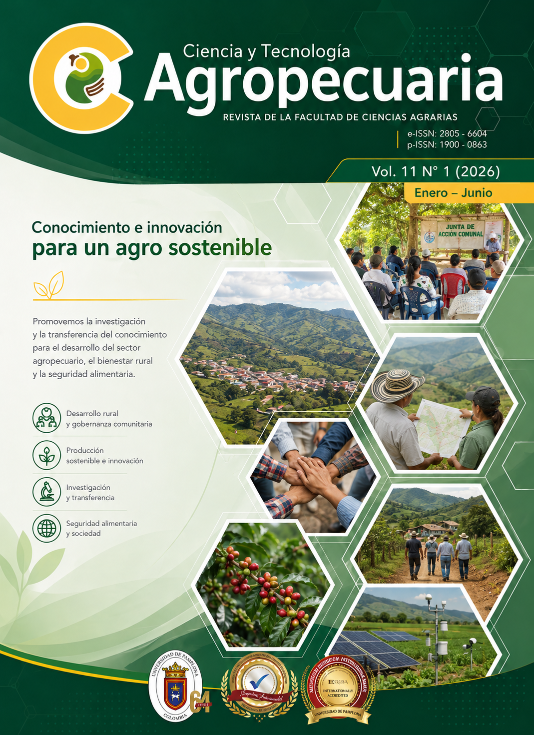					Ver Vol. 11 Núm. 1 (2026): Enero – Junio
				