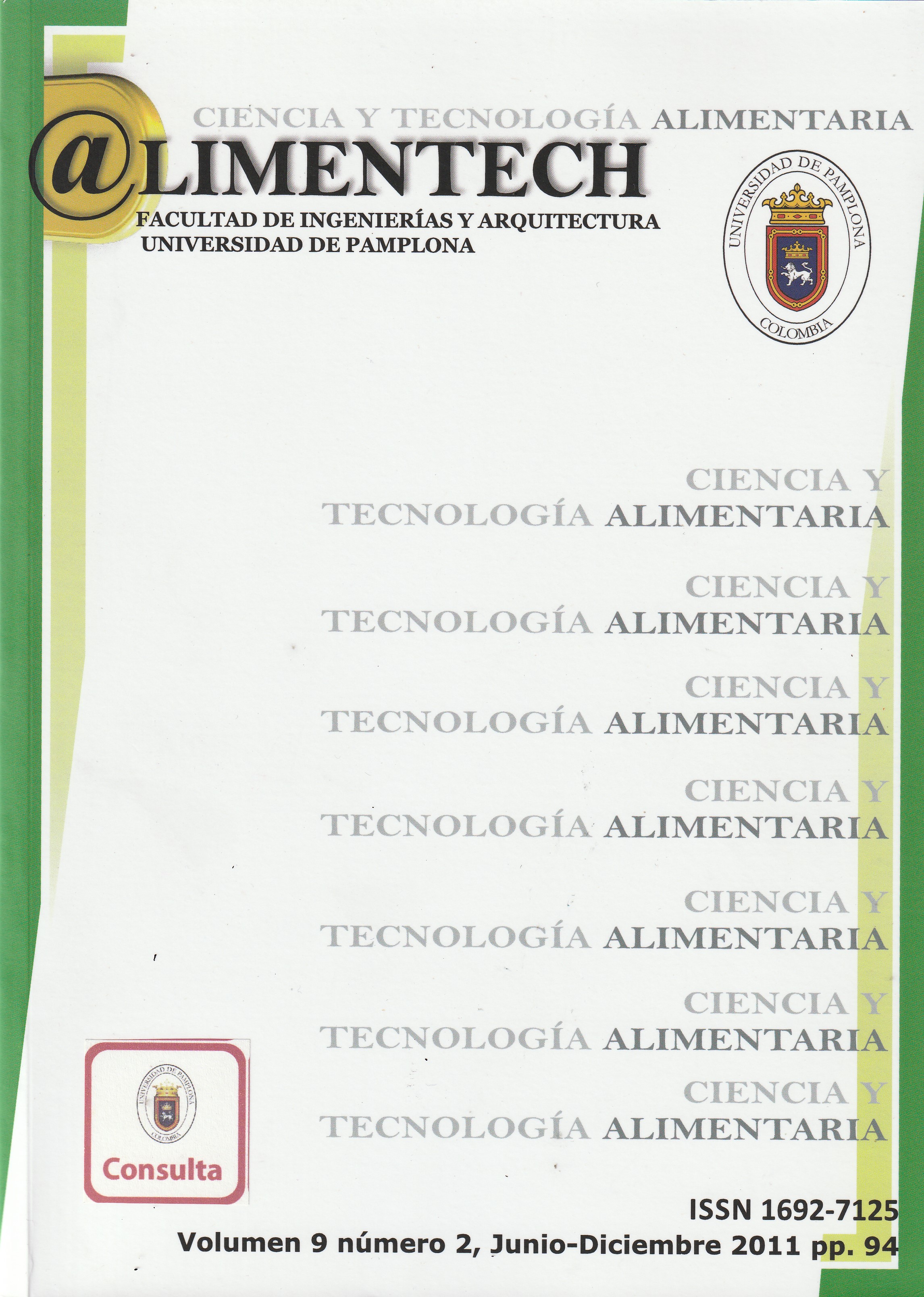 					Ver Vol. 9 Núm. 2 (2011): Julio- Diciembre
				